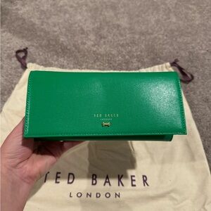 Ted Baker Green Wallet New with Tags